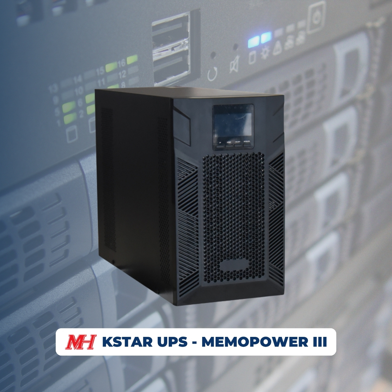 Bộ lưu điện UPS Online Kstar Dòng Memopower III (1-20kVA)